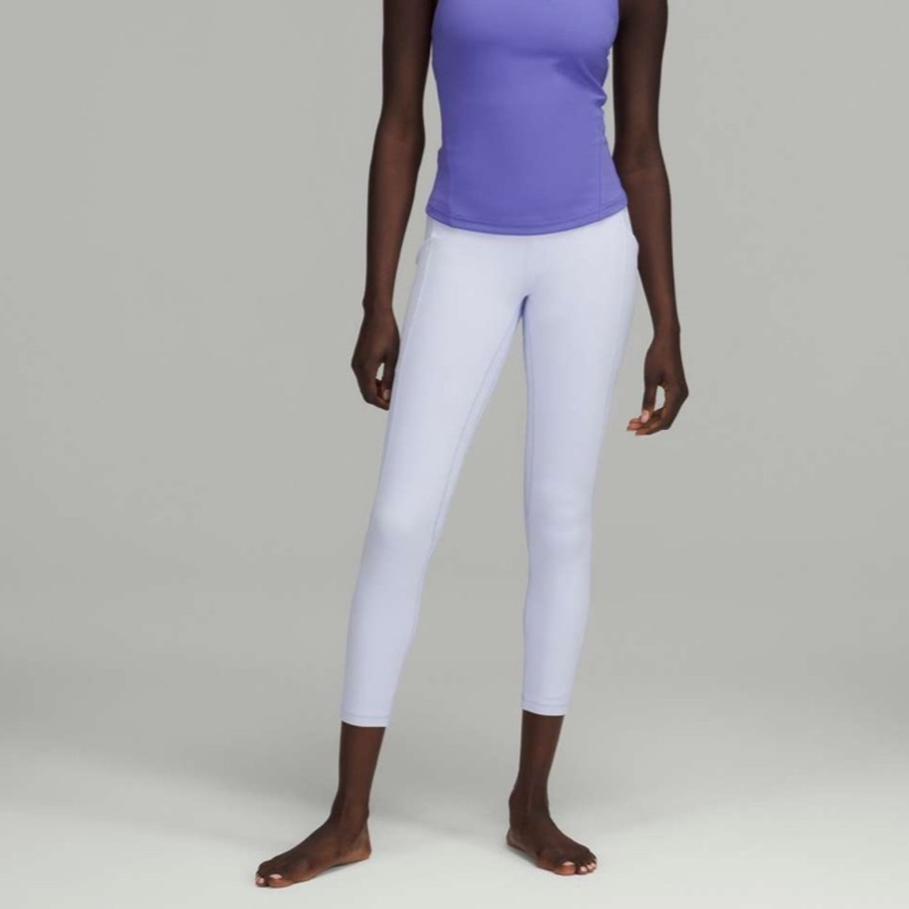 Lululemon Align High-Rise Pant with Pockets 25" Pastel Blue Size 4
